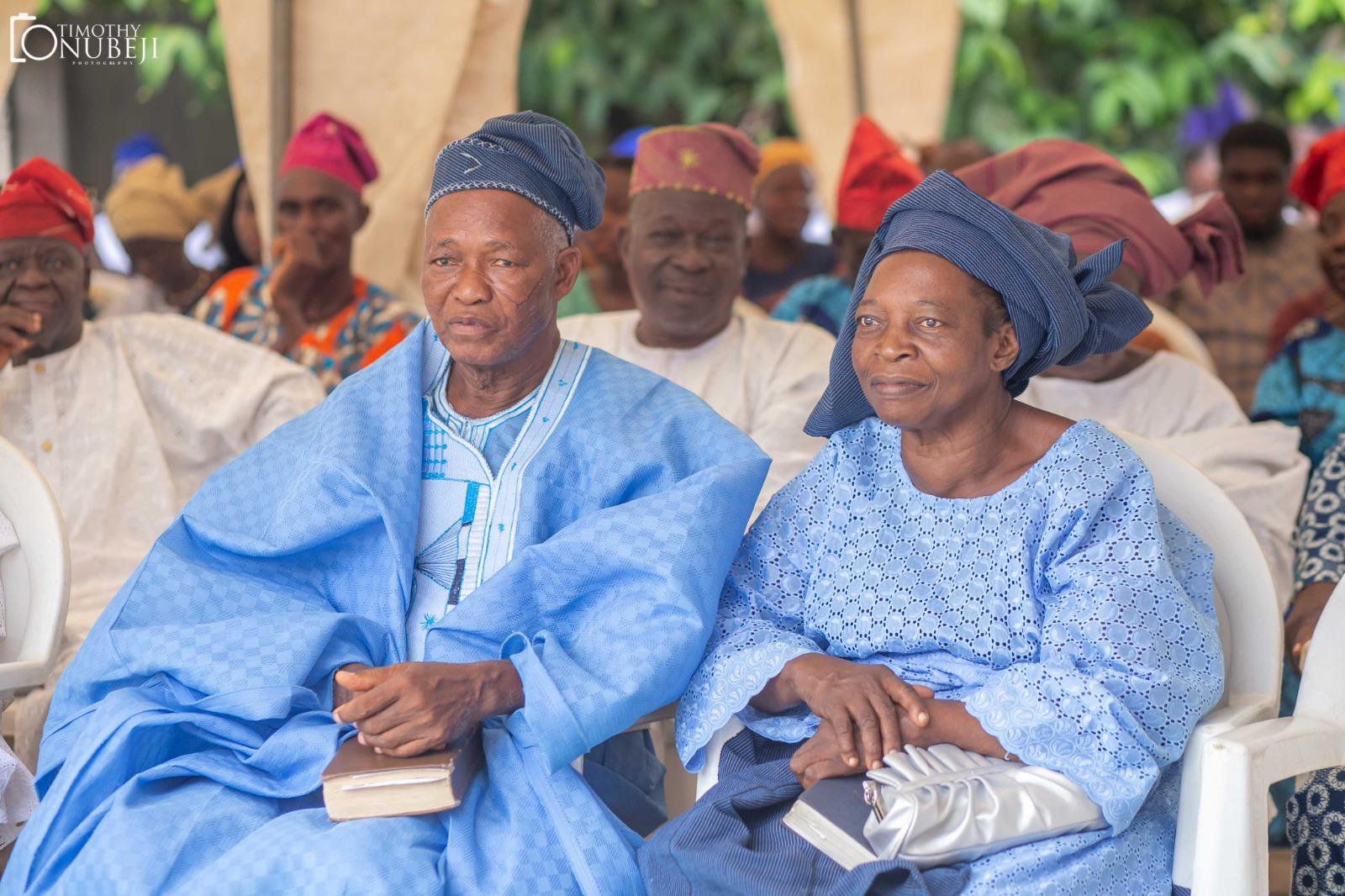 Revd. Gabriel and Mrs. Margaret Lasehinde — Baba and Mama GOMAL